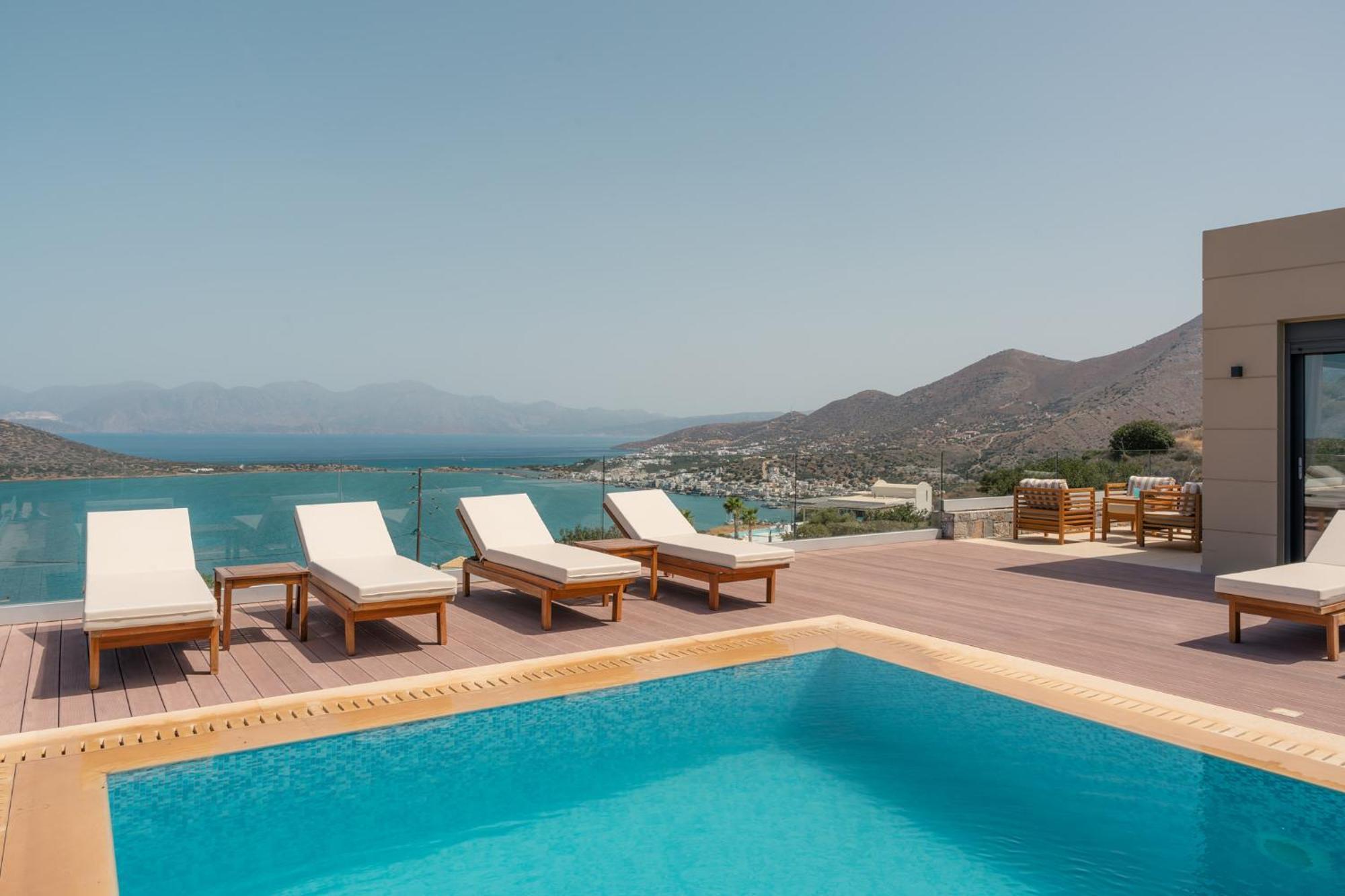 Elounda Panorama Villa Exterior foto