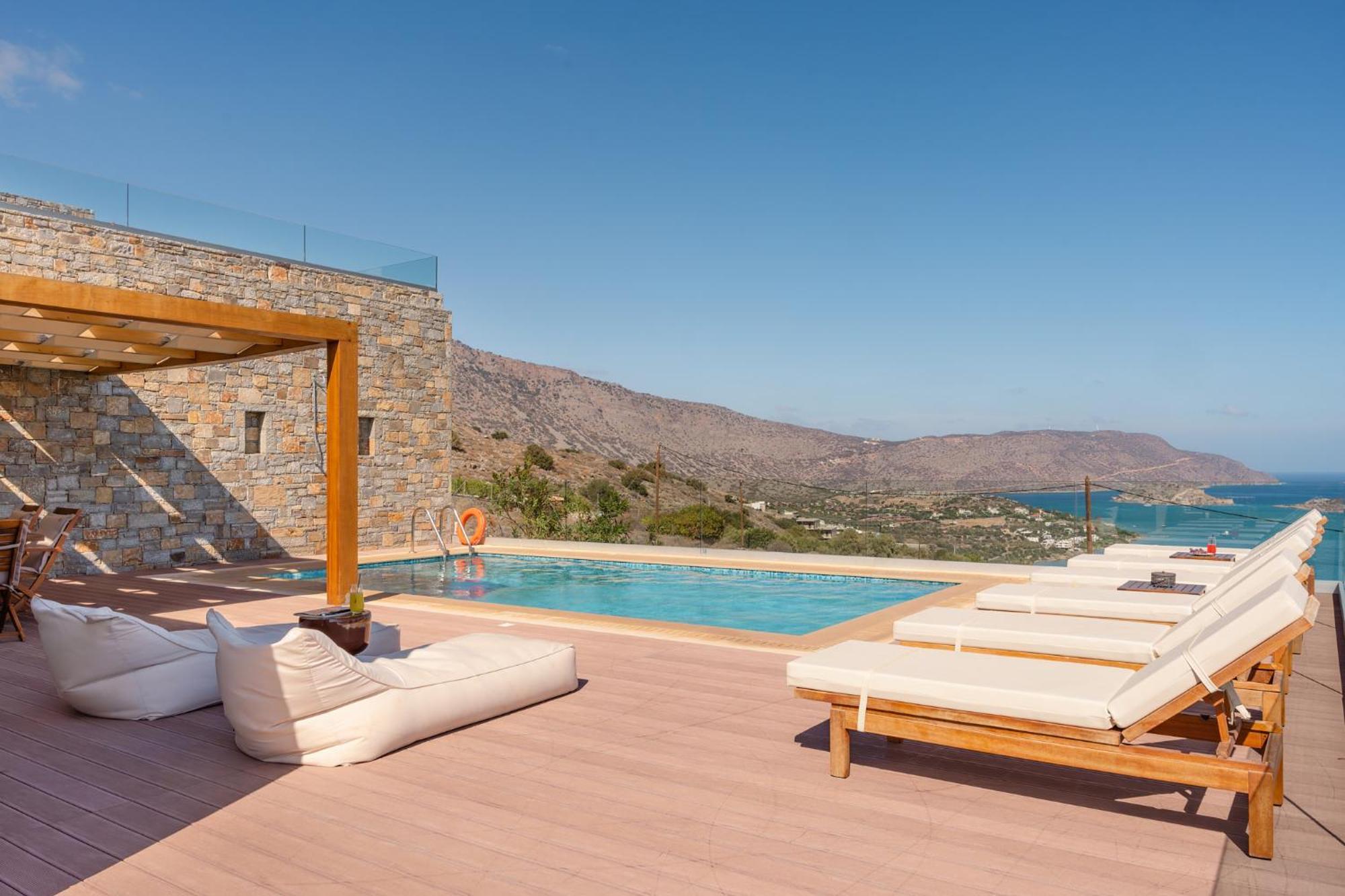 Elounda Panorama Villa Exterior foto