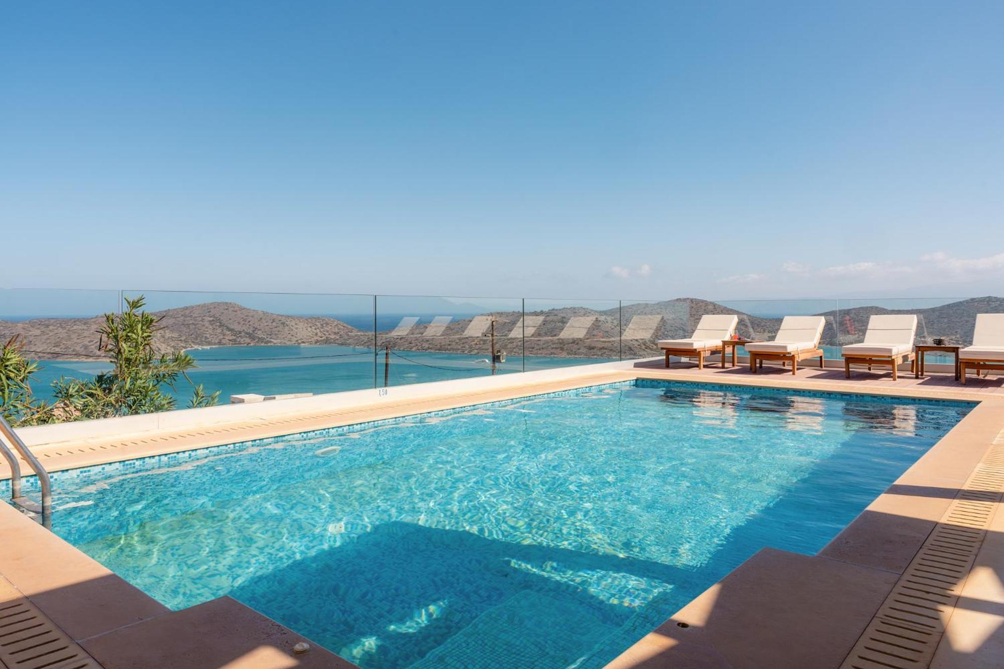 Elounda Panorama Villa Exterior foto